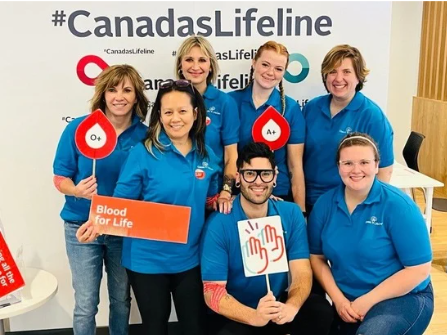 Classic LifeCare at blood donation camp