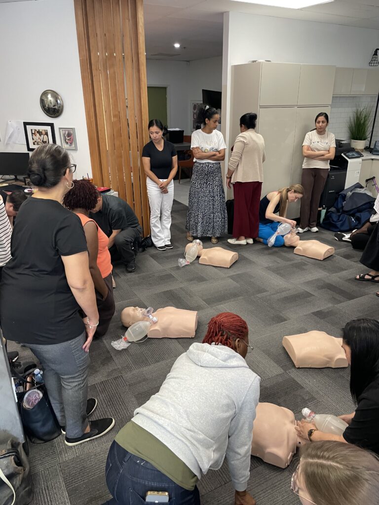 CPR training