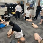 CPR training for healthcare workers