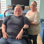 Classic LifeCare caregiver providing in-home care support to a client in Vancouver, BC